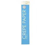 Globos Crepe Paper 250 x 50 cm Light Blue