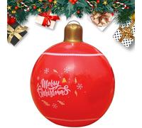 Globos navideños inflables | Bolas navideñas grandes para exteriores jardín patio | Decoración inflable de Navidad de bolas para hogar fiesta árbol