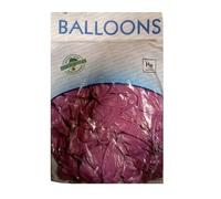 Globos Payaso Ballons en latex (lot de 100) (taille unique) (orchidée foncée)