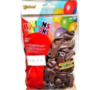 Globos - Unicolores - Ballons, latex, paquet de 100 SG34582 (12,7 cm) (Violet foncé)