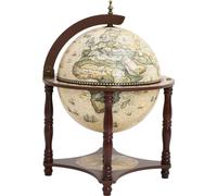 Globus-Bar Marron Bois massif Eucalyptus