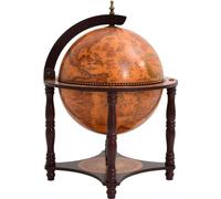 Globus-Bar Marron Bois massif Eucalyptus