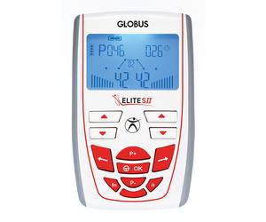 Globus Electrostimulateur professionnel Elite S2 masseur 2 canaux Blanc/Orange