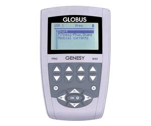 Globus Électrostimulateur professionnel Genesy 300 pro, masseur 4 canaux Blanc
