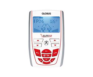 Globus | Elite SII, Électrostimulateur à 2 canaux, 100 programmes pour toutes les exigences de traitement, fitness, forme physique, beauté, santé et bien-être