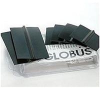 Globus G0463 Lot de 6 électrodes en Silicone Conductrice Unisexe pour Adulte Noir