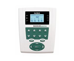 GLOBUS | Magnum 3500 Pro, Magnétothérapie Professionnelle 4 Canaux 70 Programmes 800 Gauss, Traitement Maladies Ostéo-Articulaires, Fractures, Inflammations, Récupération après Chirurgie Orthopédique