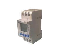 gloca Interrupteur astronomique horaire 16 A/230 V, 2 modules DIN 1 canal