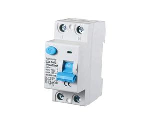 gloca Interruttore Differenziale Puro Salvavita 2P 63A 300mA 220V-6KA 2 Moduli DIN