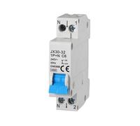 gloca Interruttore Magnetotermico Automatico 1P+N 6A 220V 4.5KA 1 Modulo DIN C6