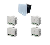 gloca Série Zigbee E-Smart Tuya Smart Home (gateway non incluse) (compatible Matix, kit module interrupteur)