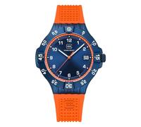 Glock Montre à quartz pour homme 43 mm | GW-15, Bleu et orange