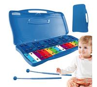 Glockenspiel, chromatique, 25 Notes, Instrument Professionnel pour , Xylophone, 25 Notes, Jouet éducatif Musical pour Anniversaire, Pâques, Thanksgiving, Vacances et