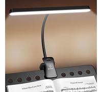 Glocusent 57 LED Super Lumineuse Lampe Piano, Lampes pour Pupitre de Musique, 3 Couleurs & 5 Luminosités, Rechargeable USB-C, Jusqu'à 140 Heures, Parfaite pour Piano, Partitions & Guitare