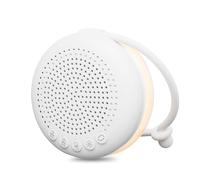 Glocusent Machine à Bruit Blanc Bebe Portable - 34 Sons Veilleuse Bébe Réglable, Haut-parleur Téléphone Connecté, USB Rechargeable, Thérapie Sonore pour Enfants, Adultes et Nouveau-nés