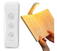 Glocusent Portable Lampe de Lecture 7 LEDs, 3 Couleur & 5 Luminosités