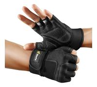 Glofit Gants de Fitness avec Support de Poignet pour Homme et Femme - Bonne adhérence - Gants d'entraînement pour haltérophilie, Musculation, Cyclisme, Gym