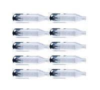 GLOGLOW 10 Pièces Chargeurs de Soude CO2 Cartouches de CO2 pour Fabricant de Soude Accessoires avec Gaz de Haute pureté pour Gazéifier L'eau Jus de Bière