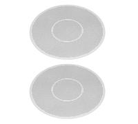 GLOGLOW 2 Pack en Acier Inoxydable 62 Mm Filtre de café Aero Press Filtre de café Réutilisable Filtre de café en Métal avec Conception en Maille Serrée pour la Saveur de café Pur