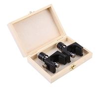 GLOGLOW 2 Pcs magnétique Lame de Rabot Jauge de Réglage Jig, Setter Réglable Joint Rabot Lame de Réglage Outil de Travail du Bois