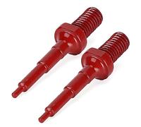 GLOGLOW 2PCS Eart Tag Egues, Tag Pin Pep Bétal Ear Farm Supplies For Boving Vow Pigs Goats Mouton 2PCS Eart Aigneles, Nan Nan (Aiguille d'oreille en alliage rouge)