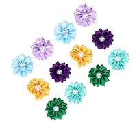 GLOGLOW 30 PCS Noeuds pour Poils d'animaux de Petits Noeuds pour Poils de Chien pour de Chien Moyens avec Bande Élastique pour Chat Petit Moyen Accessoires de