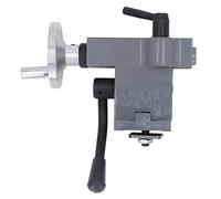 GLOGLOW Accessoires en Aluminium moulé Sous Pression pour Mini Tour, Kit d'extension à Montage Central 73 Mm avec Hauteur d'arbre de 22 Mm pour les Utilisateurs de Tour à Métaux 7 X 14