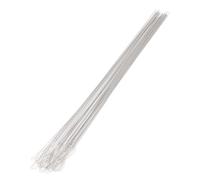 GLOGLOW Aiguilles de Fil torsadé à 30 Pcs, Aiguilles de Grande en Acier Inoxydable pour les Bijoux Faisant des Noucts et du Cordon de Soie 30pc