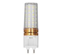 GLOGLOW Ampoule LED épis de Maïs G12 10W, Base à 2 Broches, éclairage 1000LM à 360 ° avec Puce SMD 2835, pour Plafond, Sol, Rue, Maison, Bureau (Lumière chaude)