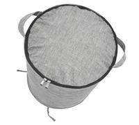 GLOGLOW Bac de Rangement pour Organisateur de Jouets avec Tapis de Jeu 59 X 59 Pouces Sac de Rangement pour Jouets D'enfants avec Poignées et Double Fermeture éclair pour Blocs de (GRAY)