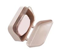 GLOGLOW Boîte à Savon, avec Couvercle Ragdeur Amovible pour la Cuisine de Voyage de Salle de Bain Boîte à Savon, Porte-Plat de Portable Nan Nan (Pink)