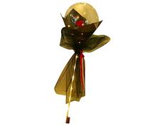 GLOGLOW Bouquet de Roses LED, Bouquet de Ballons avec Roses en Plastique et Carton de Gaze, alimenté par Pile AA, pour la Décoration de Fête de Mariage de la Saint-Valentin de LED, Lumineux (rouge)