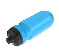 GLOGLOW Bouteille d'eau incassable pour vélo, 610 ml, bouteille d'eau de sport avec design intelligent de buse, convient pour les vélos électriques, matériau en film PP5 + MYLR (bleu)