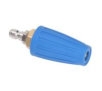 GLOGLOW Bulle à Haute Pression, Rondelle du Connecteur Bulle Tournante en Laiton en Céramique Mode Spray pour l'assainissement de Lave-glace Haute Pression, 1/4 Pouce Nan Nan (045 Trou)