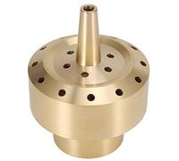 GLOGLOW Buse de Fontaine à Eau DN40, 3,5 cm, Accessoire de Décoration pour Étang, Buse en Cuivre