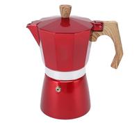 GLOGLOW Cafetière Italienne, Brasseur à café de Machines à café avec Soupape de sécurité Intégrée et Poignée de Chaleur pour la Maison et le Camping Utiliser la Cafetière Italienne, le Camping Greca