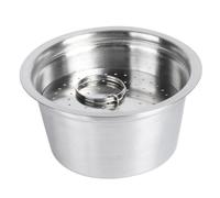 GLOGLOW Capsule de café Réutilisable, Filtres Réutilisables, Dosette Rechargeable 40 Ml pour, Couvercle en Poudre Pressée, Extraction Complète de la Crème, Infusion Rapide pour Expresso à Domicile