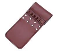 GLOGLOW Carquois de Poche Portable, Carquois de Taille en Cuir PU pour Flèches, Support Léger 6 Pièces pour Tir à l'arc en Plein Air (Brown)