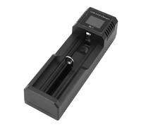 GLOGLOW Chargeur de Batterie Intelligent pour Piles au Lithium 3,7 V 1,2 V NiMH NiCd avec Protection Contre Les Surcharges de L'écran LCD Alimentation USB de Type C pour AA AAA C SC F6