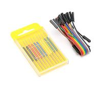 GLOGLOW Clamp/Holder de Test Multimètre, Adaptateur, 10 Clips à Crochet Micro Ic, Isolés Faciles à Utiliser pour Composants électroniques, Impact ABS Material Multimètre, Mini Sop NAN Test SOIC NAN