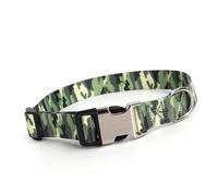 GLOGLOW Collier de Chien imprimé, Collier de Chiot en Métal Réglable en Polyester Accessoires de Boucle pour Animaux de Compagnie Souples pour Animaux de Compagnie de Petite, Moyenne et Grande