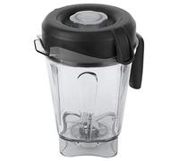 GLOGLOW Composants du Mélangeur Pichet de Remplacement 2L PC de qualité Alimentaire, Convient aux Mélangeurs Série G 5300 750, Profil Bas Transparent avec Couvercle à Lame Poignée Souple Récipient de