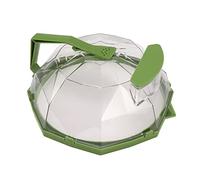 GLOGLOW Couvercle Anti-éclaboussures pour -Ondes Protection Contre Les éclaboussures de Nourriture Protection Contre Les pour -Ondes Couvercle pour - 200 ℃ PC (Vert Gazon)