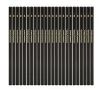 GLOGLOW Crayons à Dessin Hexagonaux Incassables pour Artistes et Étudiants Lot de 24 Graphite Qualité Supérieure Adaptés aux Techniques Mixtes Croquis Esquisses Dessins