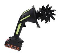 GLOGLOW Cultivateur sans Fil, Mini Motoculteur alimenté par Batterie de Construction Robuste pour Les Amateurs de Jardin, Les Propriétaires et Les Professionnels (Prise UE)