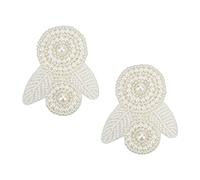 GLOGLOW Décorations Florales de Chaussures en Perles, Tissu en Résine et Feutre, Accessoires de Mariage élégants, Embellissements Floraux Personnalisés DIY pour Femmes