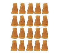 GLOGLOW Doigts de Plumeuse, 20 Pcs Doigts de Plumeuse de Poulet en Caoutchouc Bâton de Plumes de Volaille pour Canard Caille Oie pour Machine à Barre D'épilation de Volaille (Court 4cm)