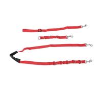 GLOGLOW Ensemble de 3 Sangles Ventrales Réglables pour Le Toilettage des Chiens, avec Boucle D'extension et Clip Pivotant, en Nylon et Boucle Métallique, pour Accessoires Professionnels (Rouge)