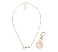 GLOGLOW Ensemble de Colliers Assortis pour Animaux de Compagnie, Collier de Propriétaire d'Animaux en Alliage avec Breloque en Os de Chien, Parfait pour les Amoureux des Chiens Célébrant Leur Lien