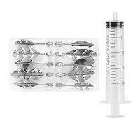 GLOGLOW Ensemble de Douilles de Décoration de Gâteaux, Douilles et Seringue en Acier Inoxydable pour Glaçage des Desserts Fondants, Parfait pour les Fournitures de Pâtisserie et de Pâtisserie à